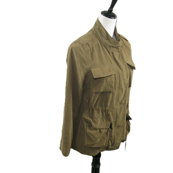 Love Tree Army Green Lightweight Military Jacket Size Small - Picture 5 of 6